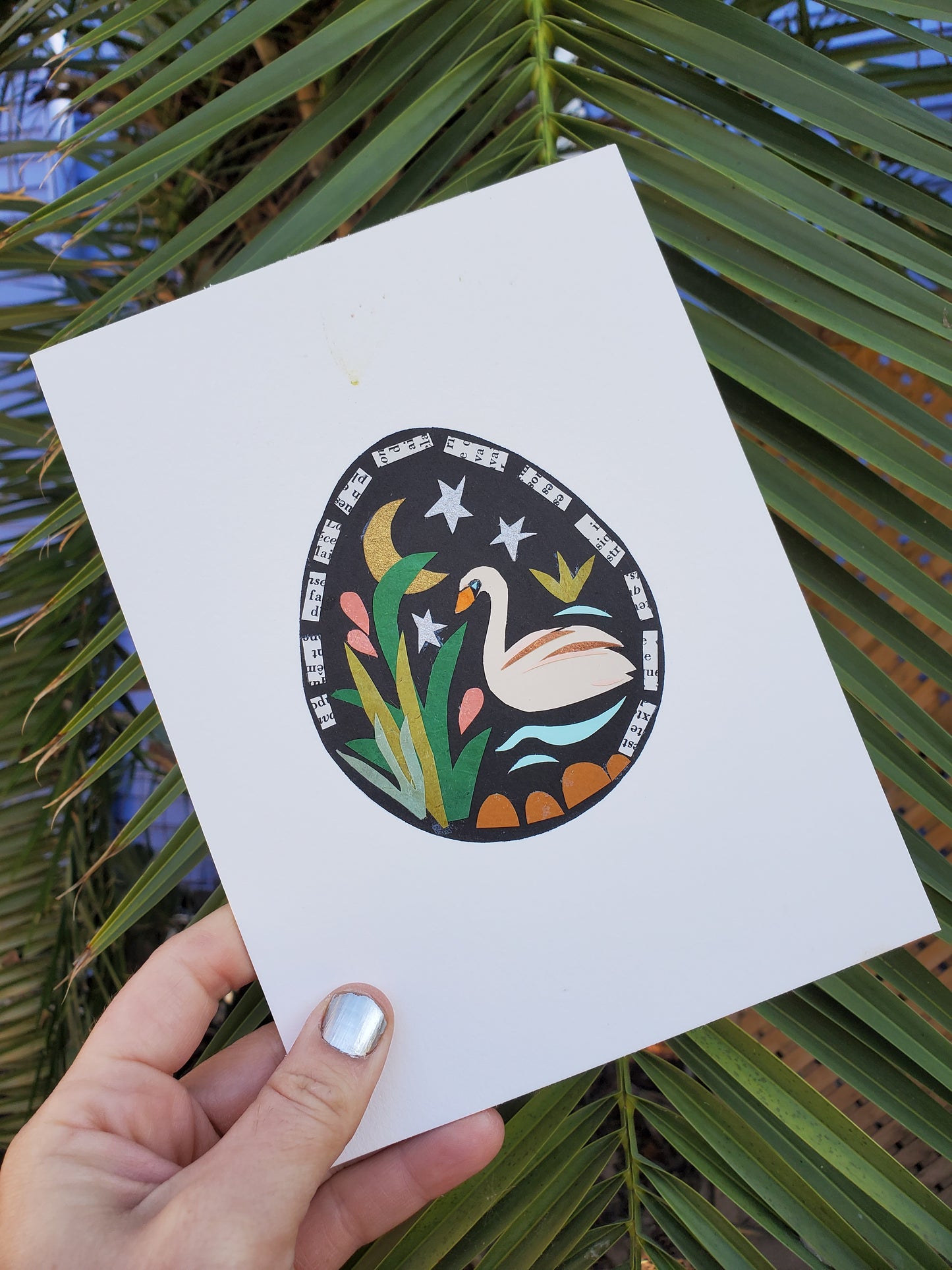 Tiny Original - Winter Swan