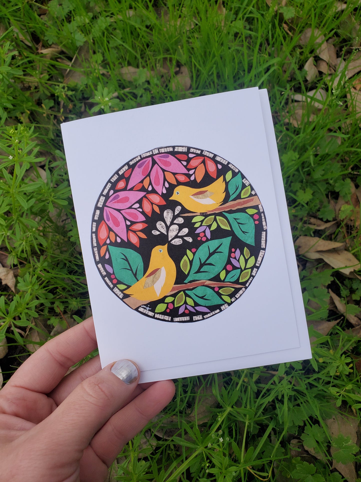 Midnight Garden Greeting Cards