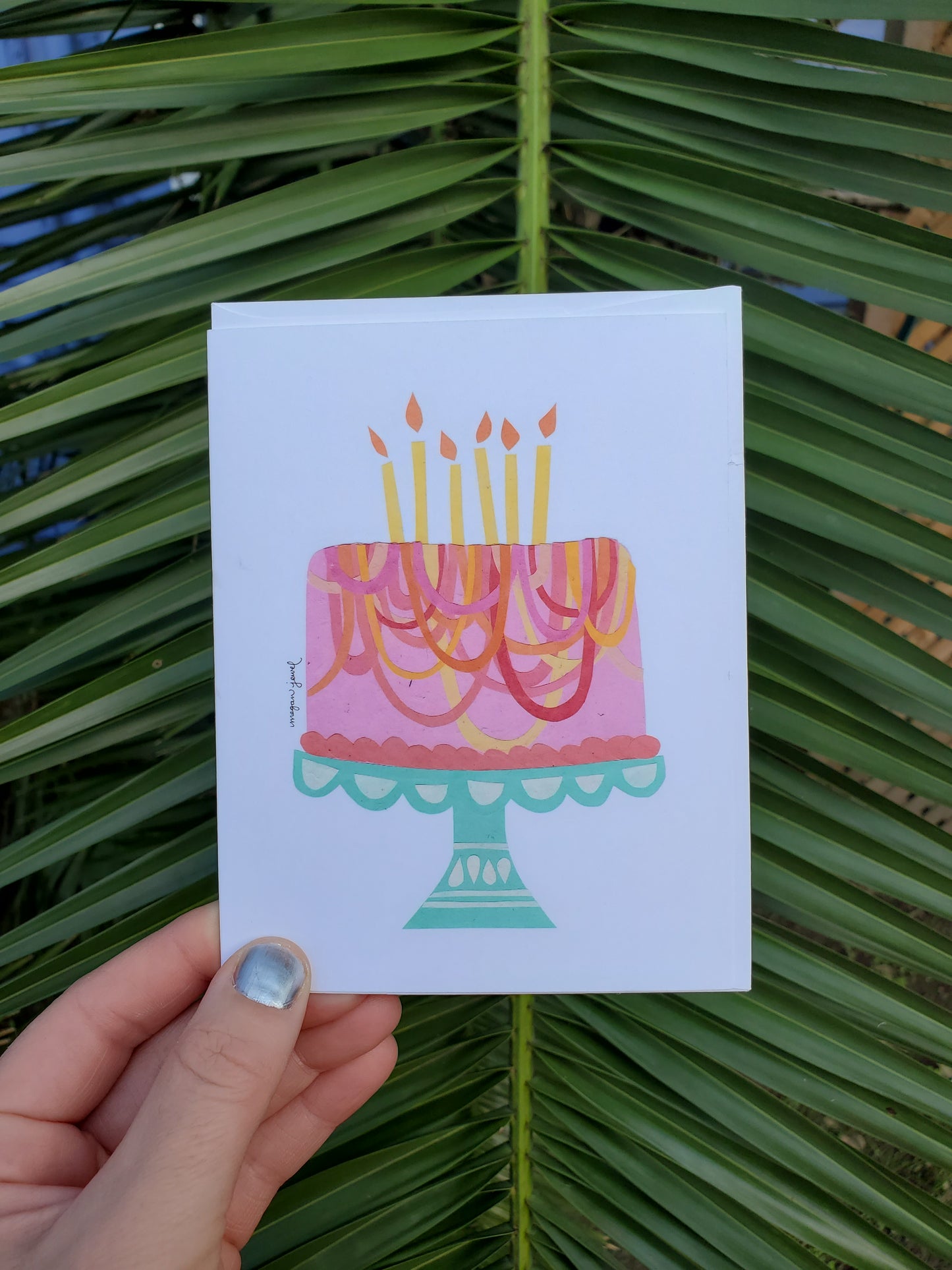 Greeting Card - Birthday Cake