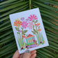 Greeting Card - Happiest House New Orleans Flower House
