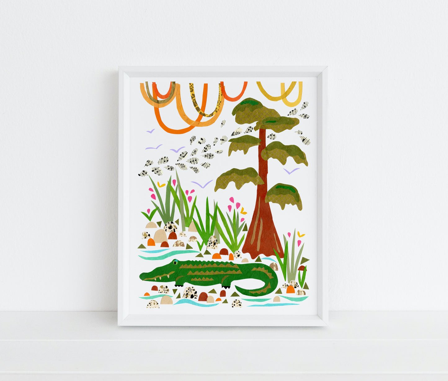 ©MeganJewelDesigns Alligator New Orleans Art Louisiana Swamp
