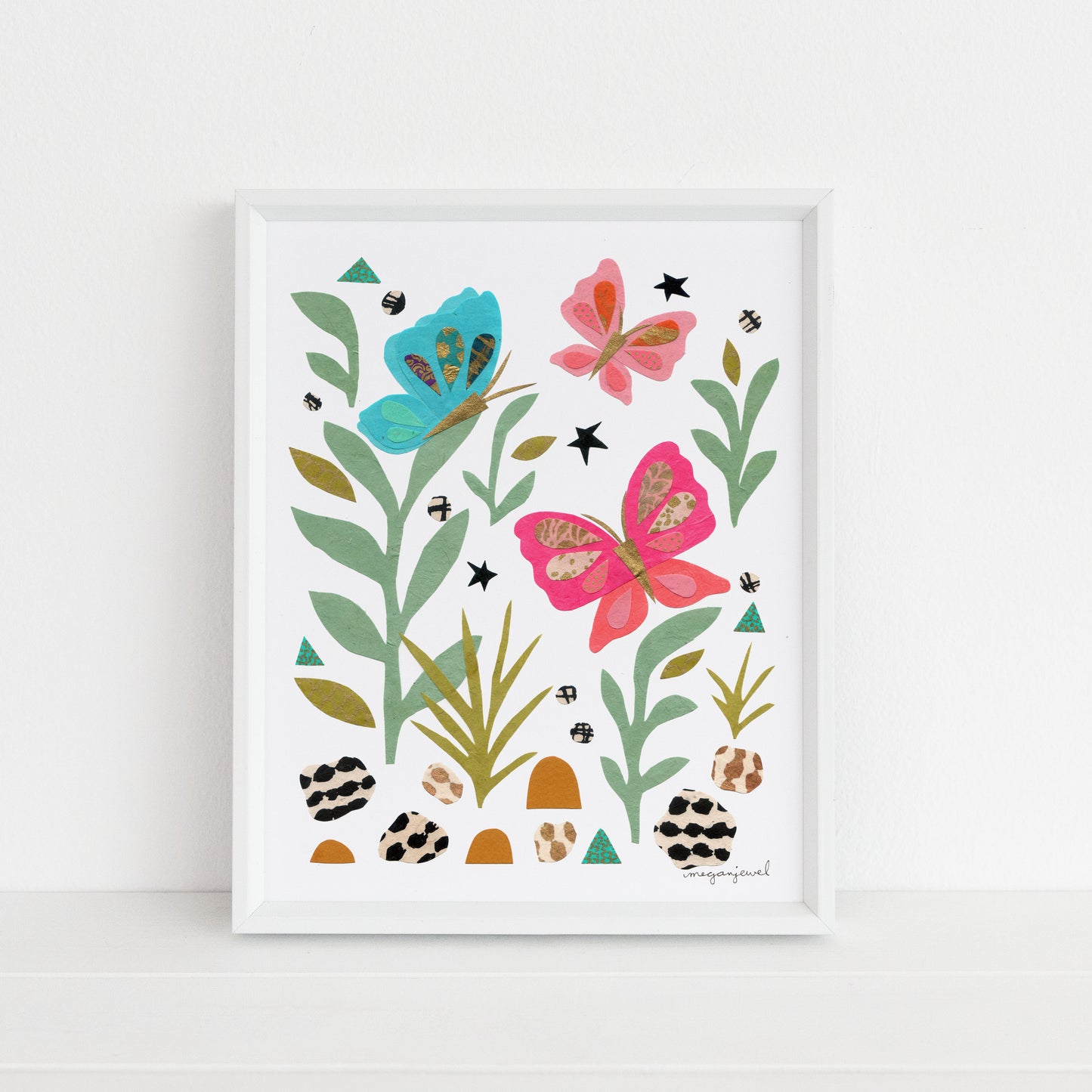 Butterfly Garden Print