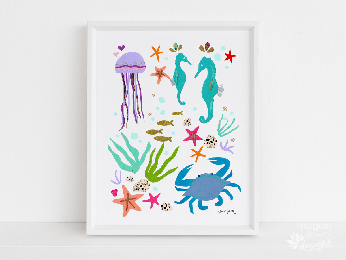 Sealife Print