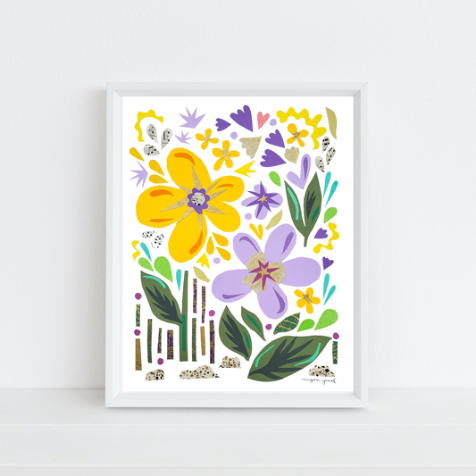 In the Garden on King's Day - Print
