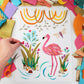Flamingo + Dragonfly Friend