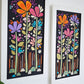 Where The Tall Flowers Are - (Diptych) Unframed