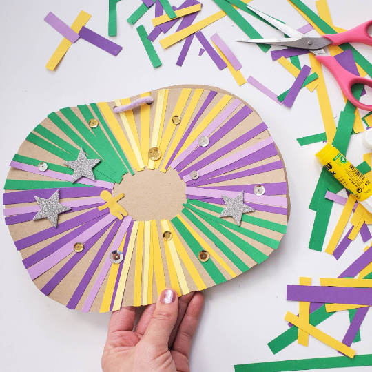 DIY King Cake Memory Booklet Craft Kit